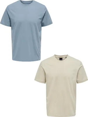 Produktbild von T-Shirt 2er-Set Rundhals Kurzarm |