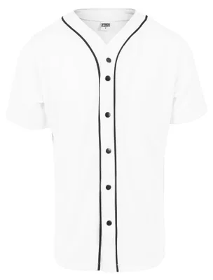 Image de Urban Classics - Maillot pour homme - Baseball TN376 (XXL) (blanc/noir)