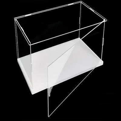 Image de Petit meuble vitrine - 45 x 20 x 30 cm