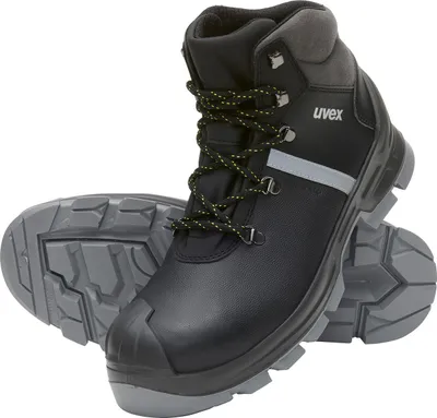 Obrázok produktu pre uvex 2 stavebné topánky S3 black, grey šírka 11 veľkosť 44