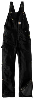 Produktbild von Carhartt Firm Duck Insulated Latzhose (Black,L)