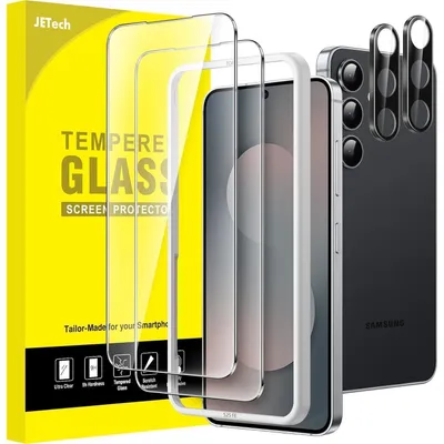 Produktbild von Schutzfolie für Samsung Galaxy S25 FE mit Kameraschutz, 9H Glas, 2 Stück