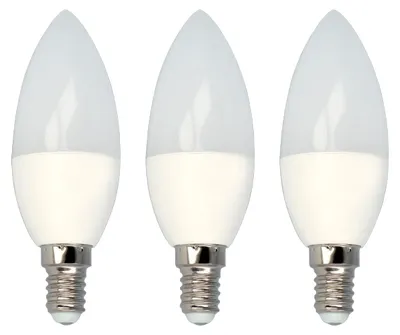 Produktbild von LED line LITE LED Kerzenlampe C37 E14 6W 522lm 230V 3 Stück