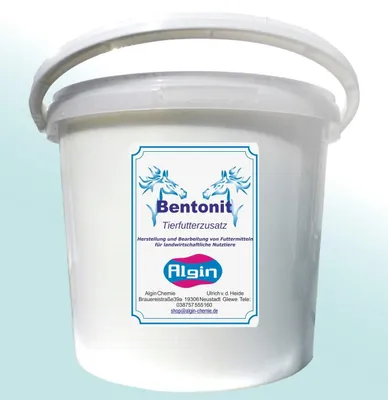 Produktbild von Bentonit Tierfutterzusatz in Eimer von 5 Litern