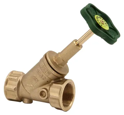 Image de Vanne De Débit Libre Js, Raccord À Manchon Sans Purge, Acier Inoxydable, Dn32, R 1 1/4" F, Dvgw