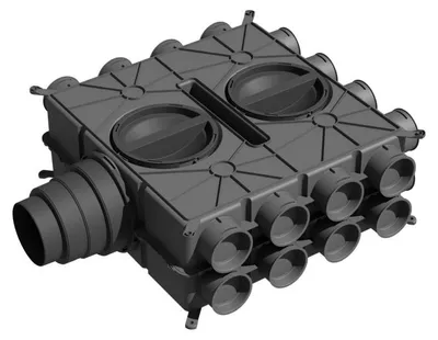 Immagine prodotto di Distributore Wolf DN125-180, con 24 porte