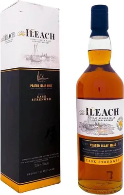 Produktbild von Ileach Peated Cask Strength + Box  700ml 58% Vol.