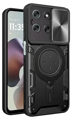 Produktbild von Techsuit – CamGuard Pro Hülle für Motorola Moto G56 – schwarz