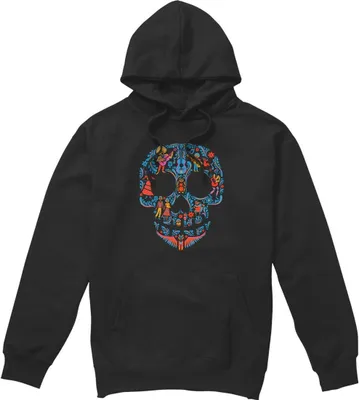 Obrázek produktu pro Coco - Pánská mikina s kapucí "Day Of The Dead" TV4543 (S) (černá)