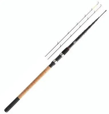 Produktbild von Daiwa Black Widow Tele Feeder 3,60m 120g Feederrute Karpfenrute Grundrute Teleskoprute