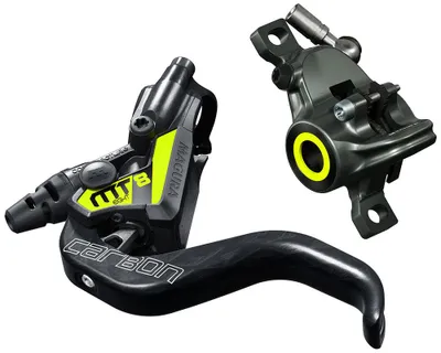 Produktbild von MAGURA MT8 SL, 1-Finger HC Carbon-Hebel, links/rechts verwendbar, 2.200 mm Leitungslänge, Einzelbremse, inkl. Zubehör (VE = 1 St