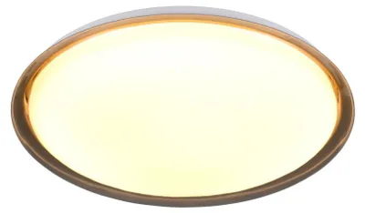 Produktbild von Reality LED-Deckenleuchte Caliro rauchfarbig warmweiß