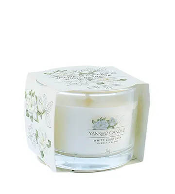 Image de Yankee Candle WHITE GARDENIA - Paquet d'essai en verre