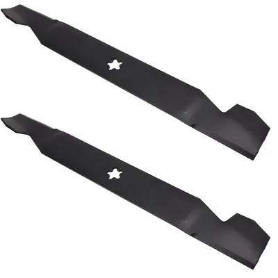 Immagine prodotto di Set di lame 2x 49 cm per Husqvarna LT151 LT1538 LT19538 LTH1438 LTH151 LTH18538