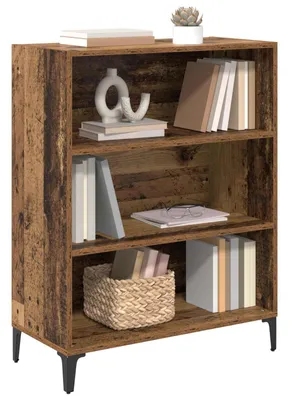 Zdjęcie produktu dla Komoda vidaXL z drewna postarzanego 69,5 x 32,5 x 90 cm z płyt drewnopochodnych