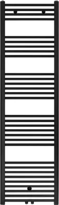 Produktbild von Badheizkörper - Mittelanschluss Schwarz matt gebürstet - 1800 x 400 (HxB) - 699W