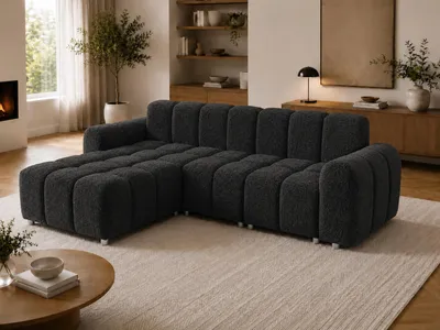 Produktbild von FURMEB 24 modernes Ecksofa MILO linke Seite 255 x 170 cm Lambi 11