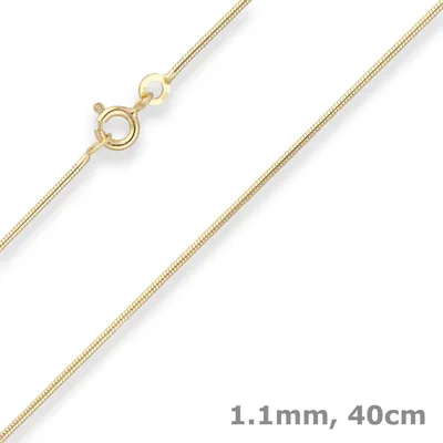 1-1mm-Schlangenkette-aus-333-Gelbgold-40cm
