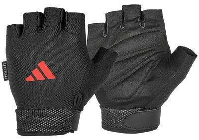 Produktbild von Adidas Essential Adjustable Gloves - Red/M