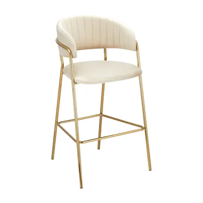 A single bar stool is shown against a white background.