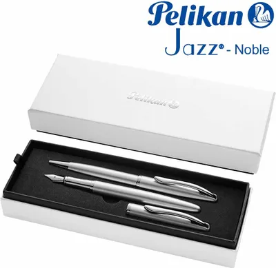 Produktbild von Pelikan Füller & Kugelschreiber Jazz Noble Elegance Silber Geschenkbox