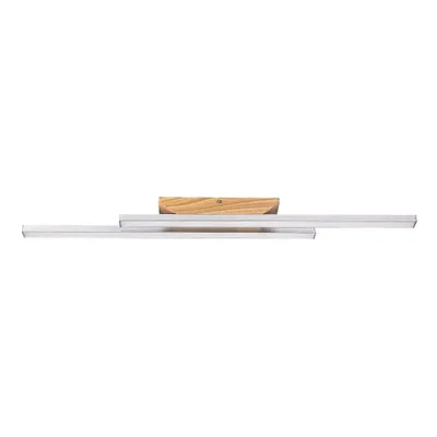 Image de Rabalux Plafonnier LED chromé Tamur 800mm 21W 71084