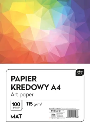 Produktbild von Interdruk Künstlerpapier A4 100 115g/m² Matt