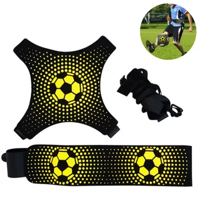 Produktbild von Stück Fußball-Gürteltrainer Solo-Fußball-Kicktrainer, Fußball-Trainingshilfe für Kinder, Fußball-Volleyball-Rugby-Trainer passend für Bälle