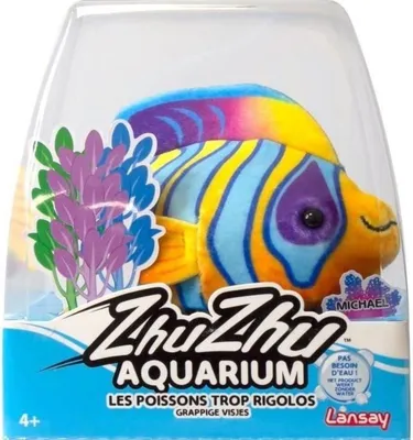 Produktbild von Spielzeug Lansay Zhu Zhu Aquarium Crystal Le Poisson Ange Royal