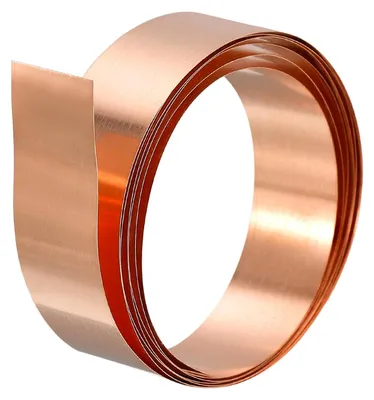 Kupferblech Rolle 1000 x 15 x 0,4 mm, 1 Stück