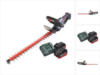 Produktbild von Metabo HS 18 LTX 65 Akku Heckenschere 18 V 63 cm + 2x Akku 8,0 Ah + Ladegerät