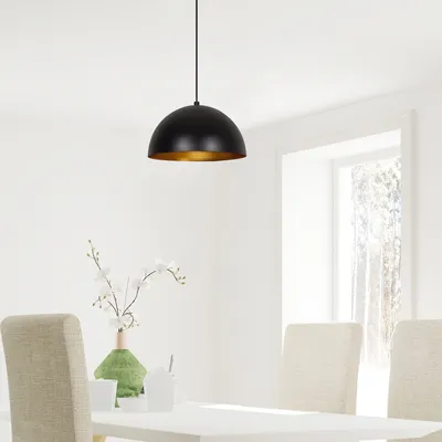 Produktbild von Opviq, Sivani- Sivani ABY, Schwarz,Gold, Kronleuchter, Metallkörper
