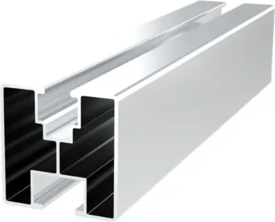 Produktbild von Solar Montageschiene 1405 40x40 blank, EN AW6060 T66, HL 1000mm