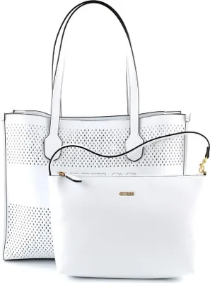 Produktbild von GUESS Damen Shopper Katey white