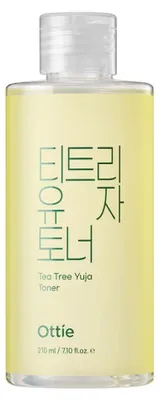 Productafbeelding van Ottie, Tea Tree Yuja, hydraterende en reinigende tonic, 210 ml