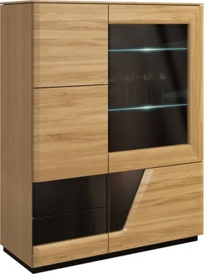 Produktbild von Schrankvitrine, 102cm x 43cm x 131cm (LxBxH)