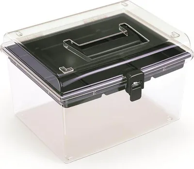 Image de Plastový organizér NUF HIGH 245x214x158 mm - barva: černá