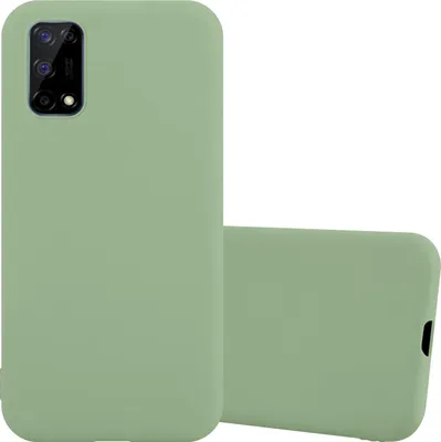Image de Cadorabo Housse pour Realme 7 5G Housse verte Housse téléphone portable TPU Silicone Etui Case Cover