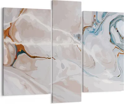 Produktbild von Bild auf Leinwand - Leinwandbild - Abstraktion modern - 95x80cm - Wand Bild - Wanddeko - Wandbilder - Leinwanddruck - Bilder - Kunstdruck - Wanddekoration - Leinwand bilder - Wandkunst - CB95x80-4050