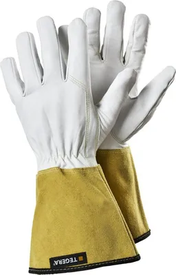 Immagine prodotto di Guanto in pelle TEGERA 126A | 12 paia bianco, Cat.III, 2111X, taglia 11