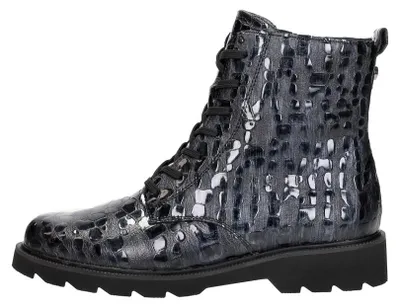 Productafbeelding van Remonte Veterschoenen Hoog  Veterschoenen Hoog - blauw lak - Maat 38