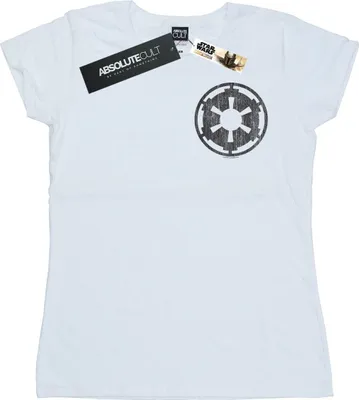 Produktbild von Star Wars - "The Mandalorian Galactic Empire" T-Shirt für Damen BI42887 (S) (Weiß)
