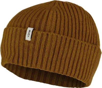 Productafbeelding van Rvca Warm Eye muts, bruin. Mannenmodel, bruin. One size