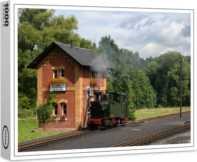 Produktbild von raxxa Premium-Puzzle "Die Pressnitztalbahn bei Streinbach", 1000 Teile
