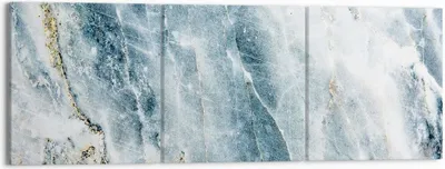 Produktbild von Bild auf Leinwand - Leinwandbild - 3 Teile -  Nachahmung Stein Marmor - 150x50cm - Wand Bild - Wanddeko - Wandbilder - Leinwanddruck - Bilder - Wanddekoration - Leinwand bilder - CA150x50-4366