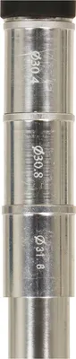 Produktbild von Dresco 5250376, Fahrradsattel, Unisex, Schwarz, Silber, Einfarbig, 3,4 cm, China