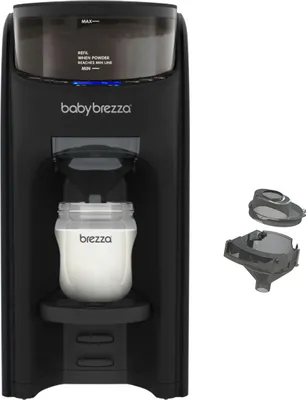 Produktbild von Baby Brezza Formula Pro Advanced schwarz Vorteils Set: inkl. zusätzlichem Milchpulvertrichterset