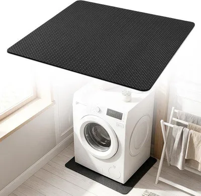 Zdjęcie produktu dla Mata antypoślizgowa pod pralkę, 60 x 60 cm, mata redukująca wibracje