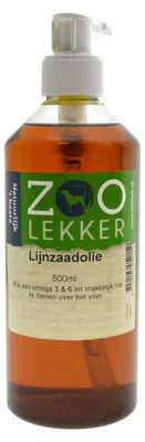 Productafbeelding van Zoolekker Lijnzaadolie 500ML