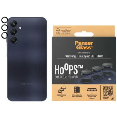 Immagine prodotto di PanzerGlass ® Hoops® Nero Protezione lente fotocamera Samsung Galaxy A25 5G